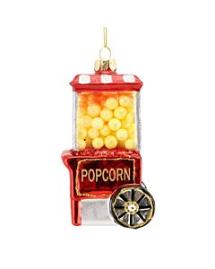 Gisela Graham Glass Popcorn Stand Decoration